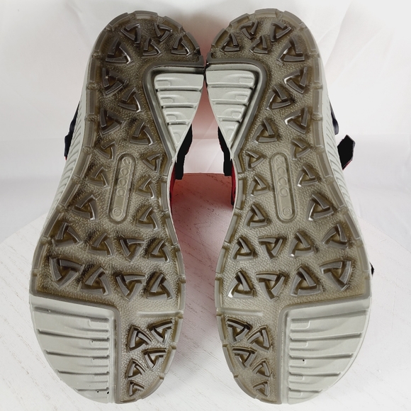 ECCO SPORT TERRA RED LEATHER HIKING SANDALS WOMEN SIZE US7/EU38 - Picture 8 of 14